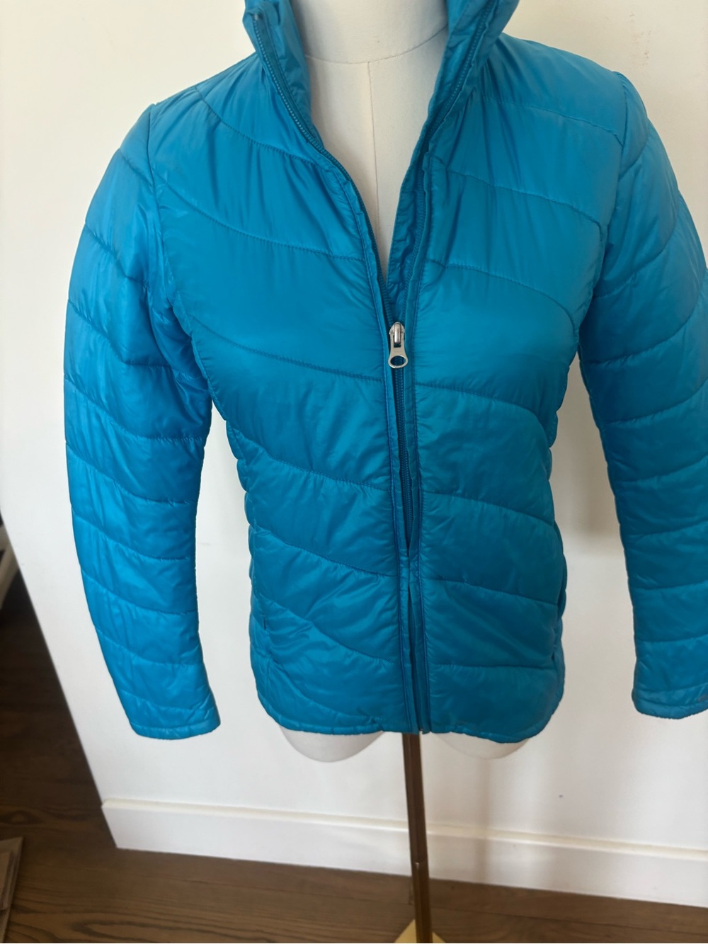 Obermeyer Women's Teal Lightweight Puffer Jacket